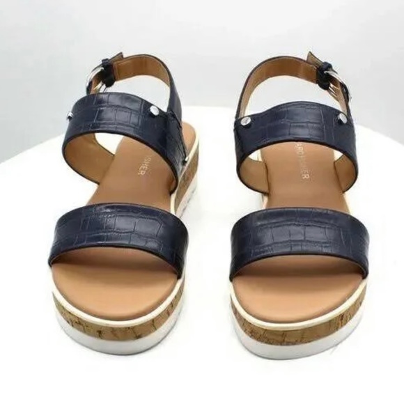 Marc Fisher Sport Wedges - Gordy, Dark Blue, 9 - Picture 2 of 16